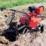arado motocultivador montado operacional