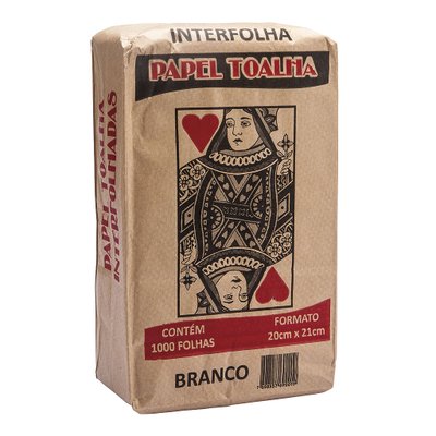 DAMADV002 Papel toalha interfolha interfoliadas