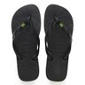 chinelos sandalia havaianas brasil preto preta