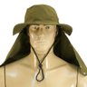 chapeu bone para pesca protec a o uv com saia removi vel 13