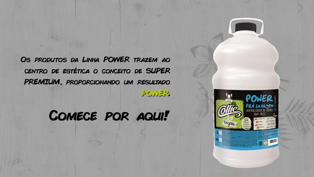 collie produtos linha power alta performance pets dog cachorro arkuero shampoo condicionador 1