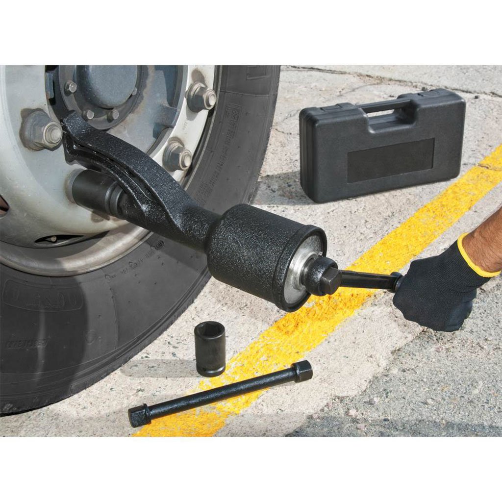 desforcimetro torqueador 580kg roda de caminhao 158 com 2 soquetes 32 e 33 27 arkuero_06