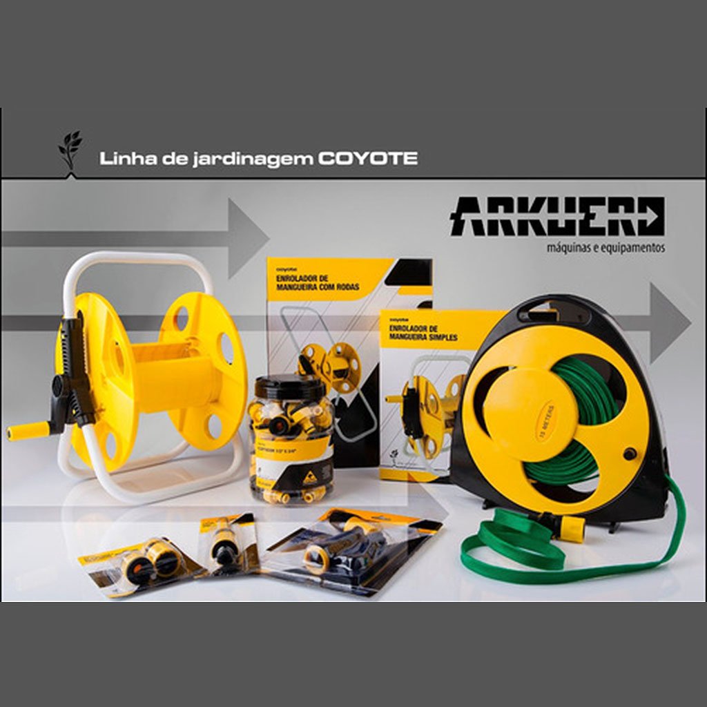 coyote linha de jardinagem suporte mangueira arkuero