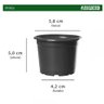 nutedv006 vasos para plantas ri gidos np06 pote preto holambra nutriplan arkuero tabela
