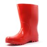 04 bota galocha alpargatas toda vida infantil arkuero chuva frio vermelha com forro 6