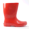 bota galocha infantil toda vida vermelha